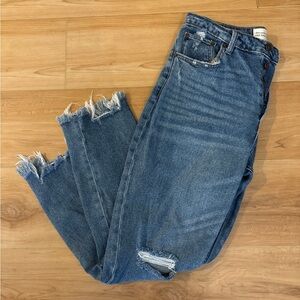 Abercrombie and fitch mom jeans